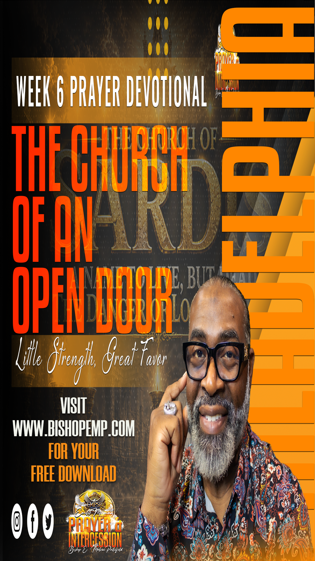 This week's prayer devotional artwork